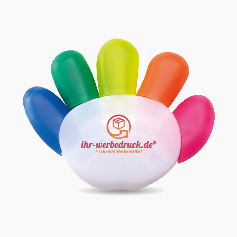 Textmarker mit Aufdruck Textmarker mit Aufdruck