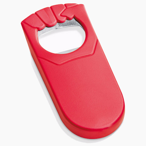 Flaschenöffner Rot