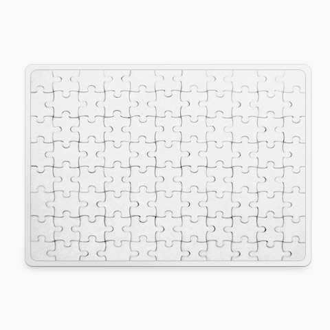 80-teilig Puzzle Weiß