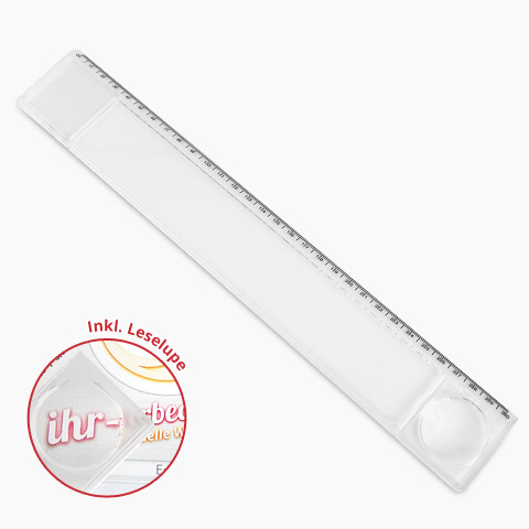 Lineal Papiereinleger 30 cm