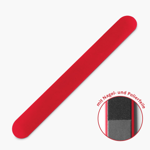 2fach Nagelfeile Rot