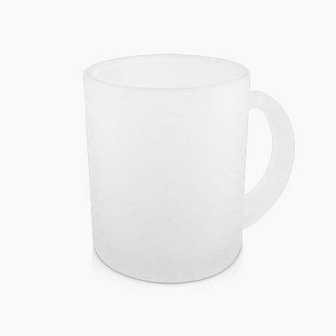 Frosted Glastasse Transparent