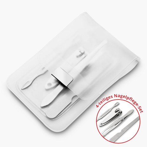 Nagelpflegeset in Weiß