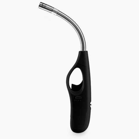 Feuerzeug 40 Flexible in Schwarz