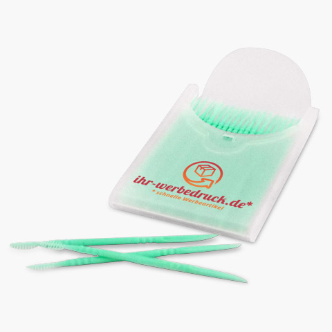 Zahnstocher mit Dentalbürste Zahnstocher mit Dentalbürste