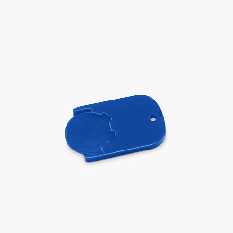 Chiphalter Blau