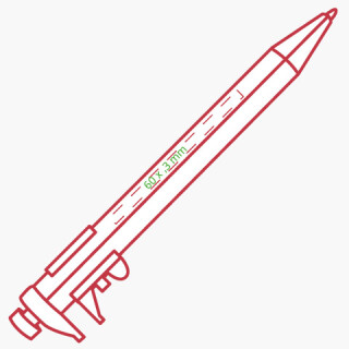Kugelschreiber 38 Caliper