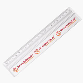 Lineal 20 cm Zeilenlupe
