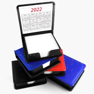 Zettelbox mit Kalender Übersicht