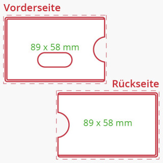 Flexible Kreditkartenh&uuml;lle