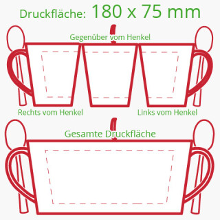 Latte-L&ouml;ffeltassen - 330 ml
