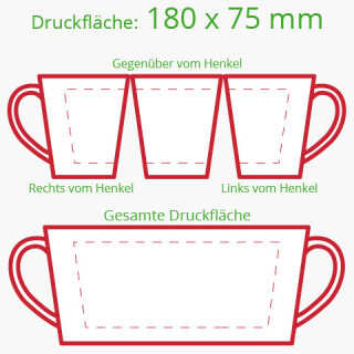 Latte-Zaubertassen - 300 ml