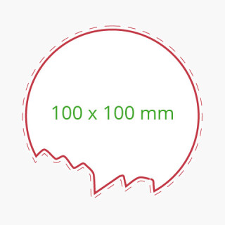 Bierdeckel Rund Abriss