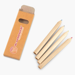 Buntstiftbox mit 4 Stiften