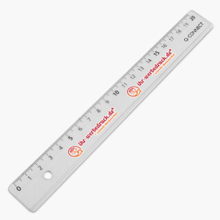 Lineal 20 cm Transparent