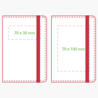 Notizbuch Kork+Tasche A6