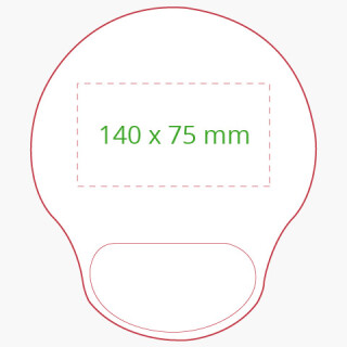 Ergonomisches Mauspad