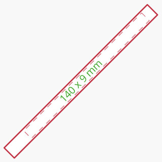 Zimmermannsbleistift 17,5 cm Natur